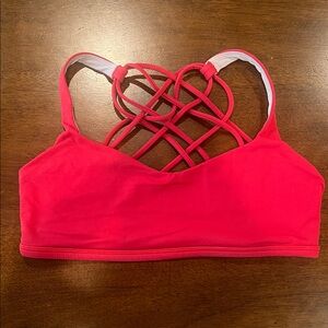Lululemon Free to Be Wild Bra - Red Size 8